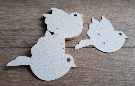 Colombe à planter en papier ensemencé