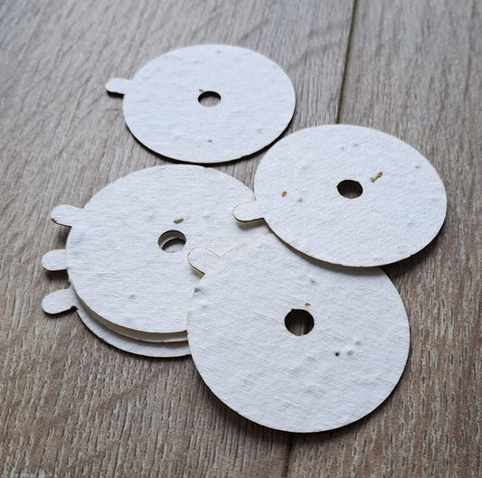 Couvercle anti-poussière pour bougie en papier ensemencé PERSONNALISE