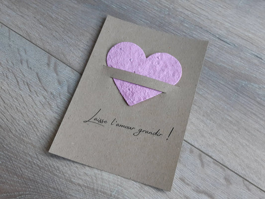 Amour au grand coeur à planter La Fabrik' à Pousses