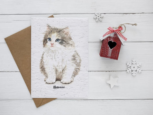 Carte à planter "aquarellanimal" La Fabrik' à Pousses