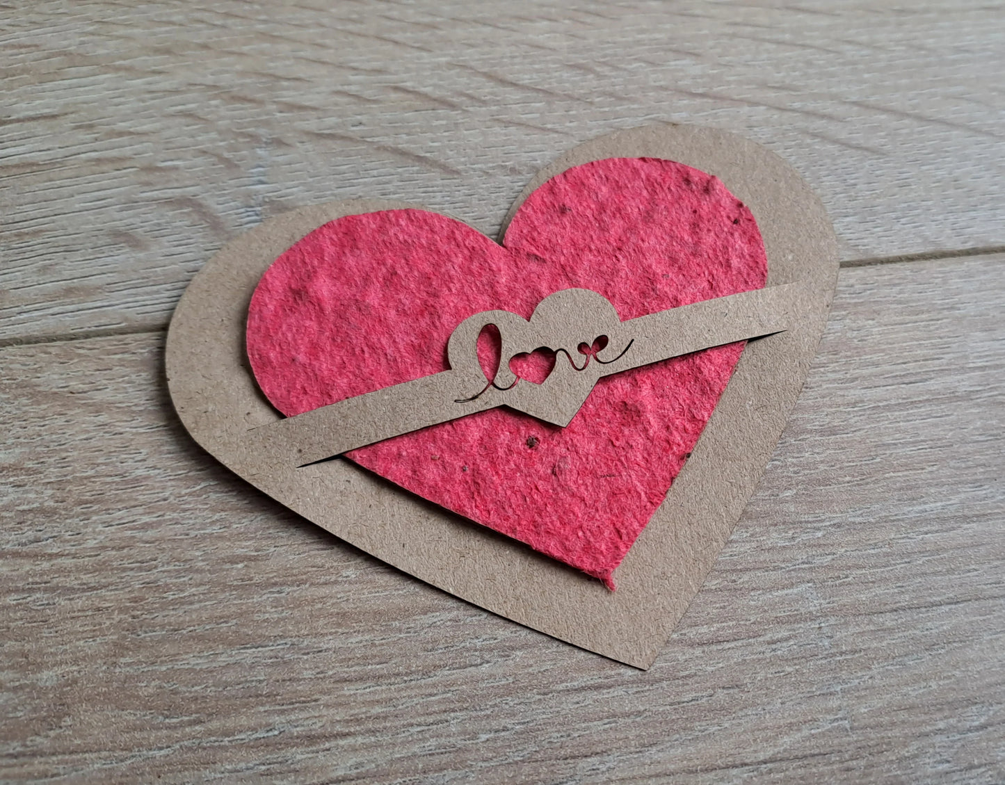 Coeur ensemencé à planter "Love" La Fabrik' à Pousses