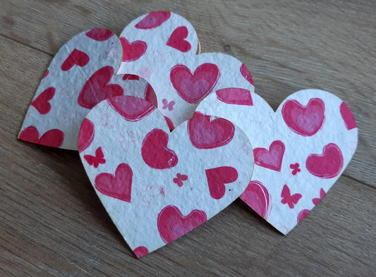 Coeur ensemencé à planter, variantes coeurs, fleurs et LGBT La Fabrik' à Pousses