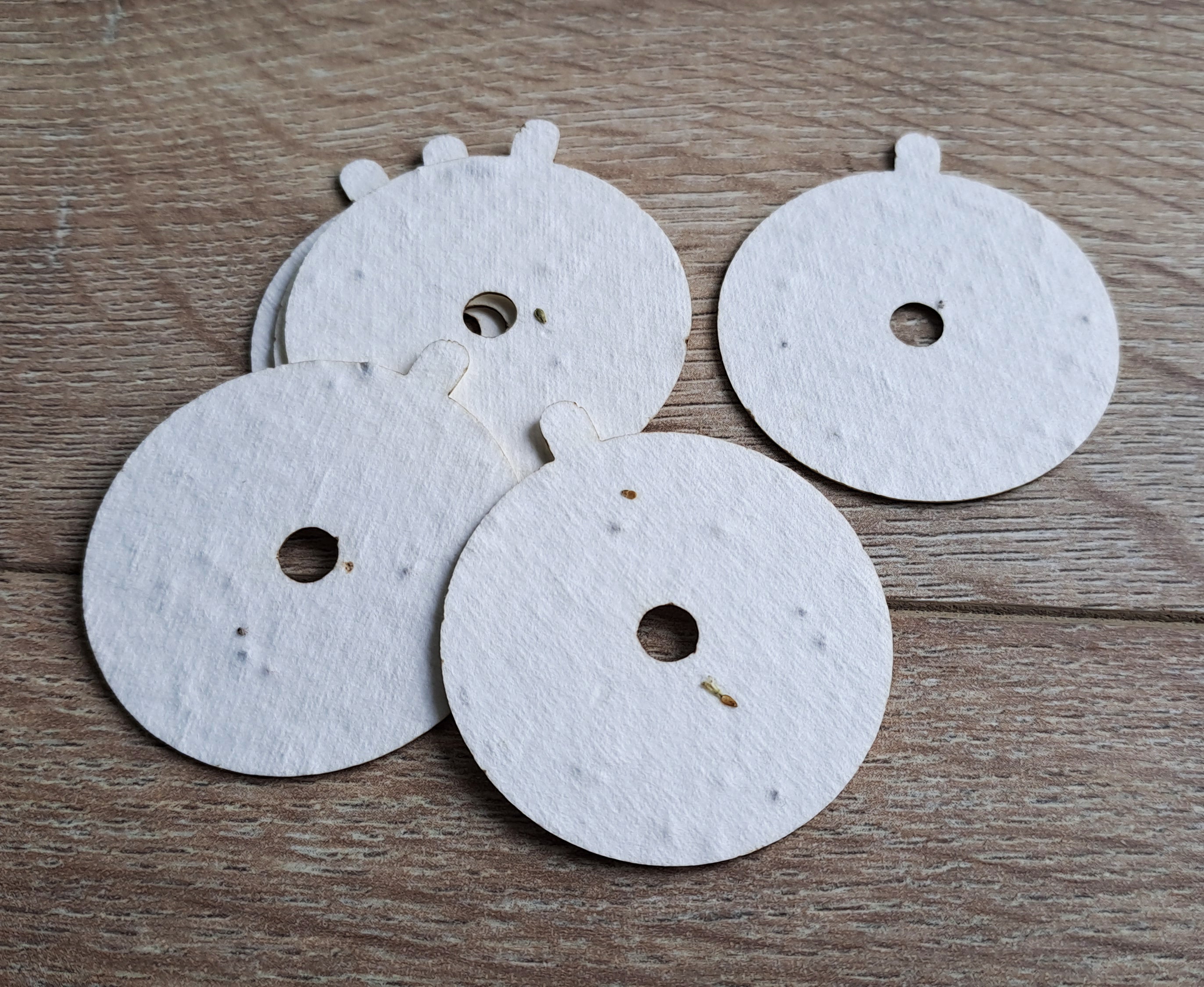 Couvercles Anti-poussière Pour Bougies - Lot De 50, Carton Blanc, Diamètre 6cm, Pour Bougies En Pot DIY