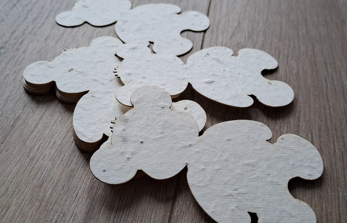 Ourson à planter en papier ensemencé