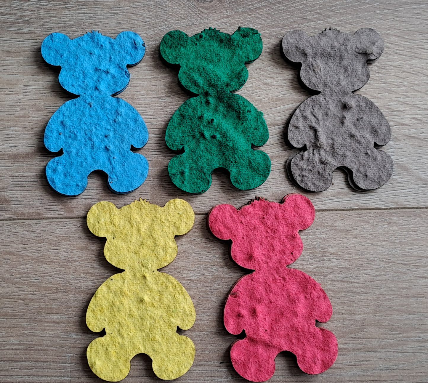 Ourson à planter en papier ensemencé