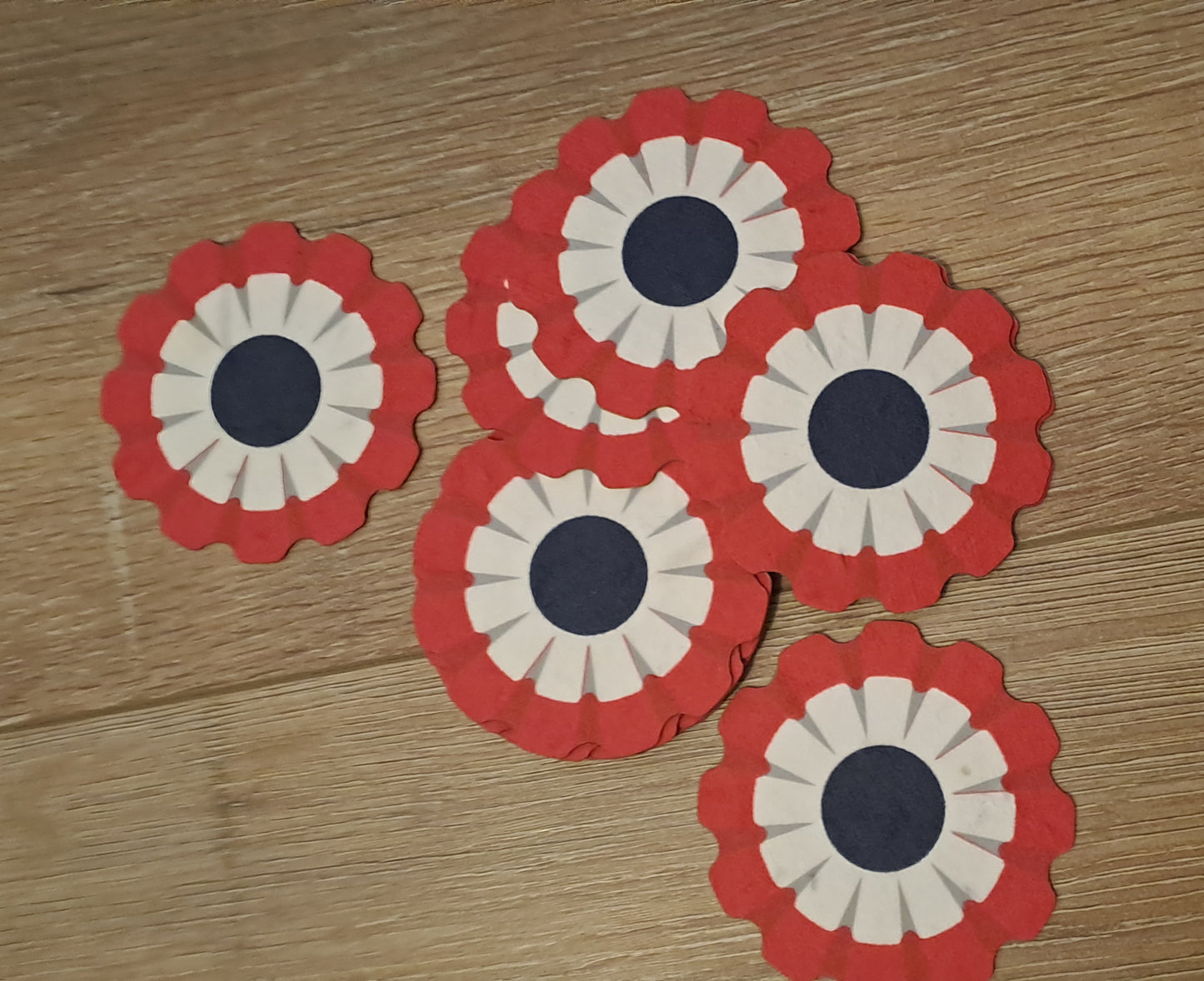 Cocarde française à planter en papier ensemencé