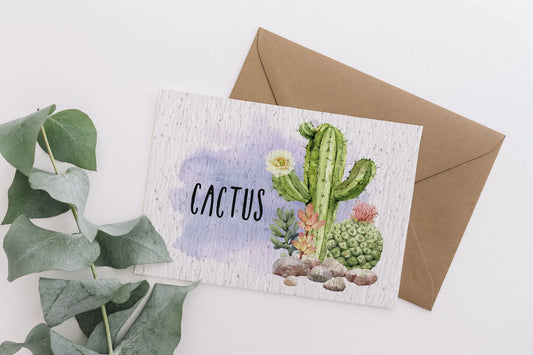 Carte à planter Cactus La Fabrik' à Pousses