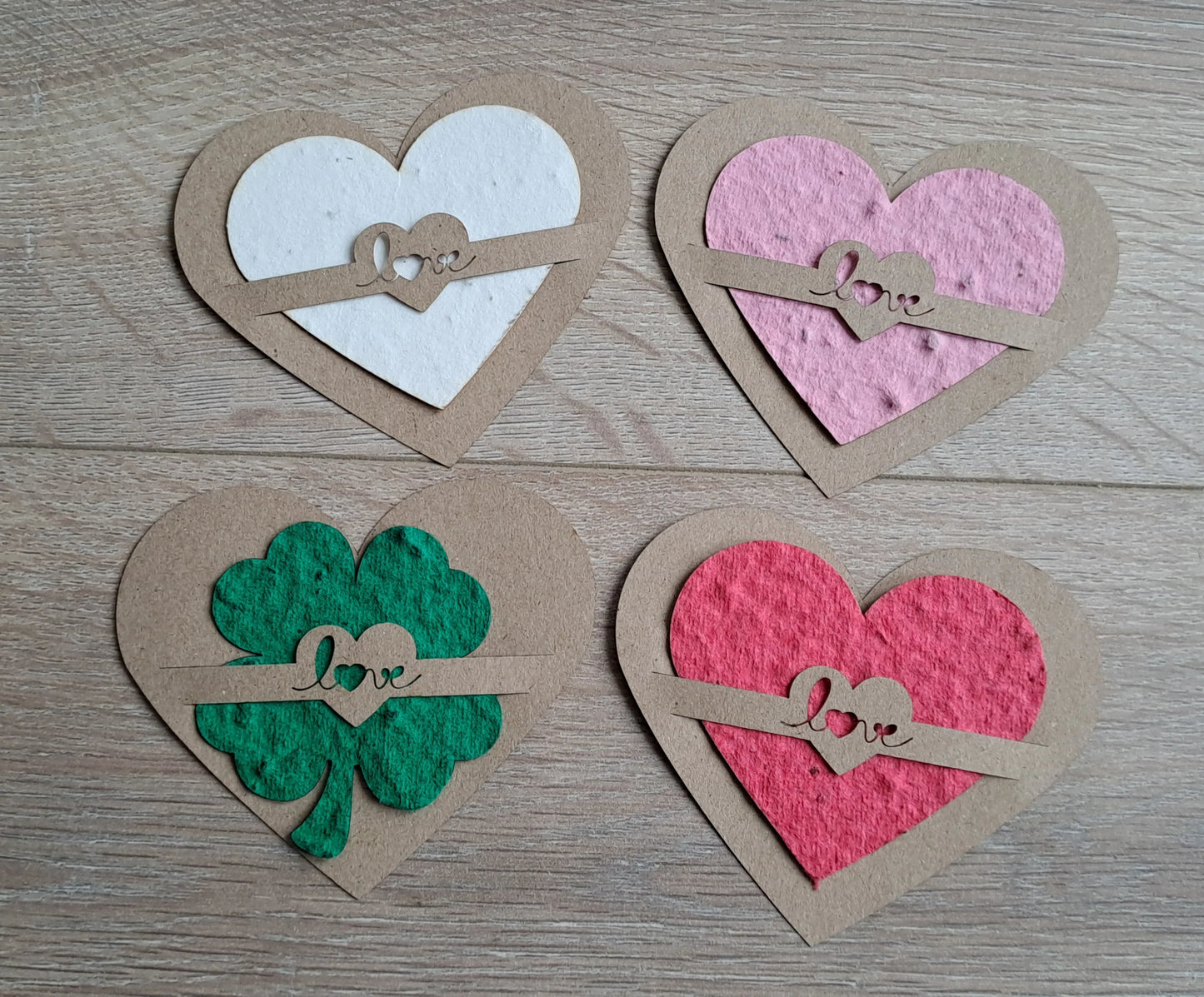 Coeur ensemencé à planter "Love" La Fabrik' à Pousses