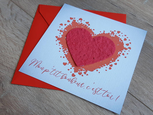 Saint Valentin au grand coeur à planter La Fabrik' à Pousses