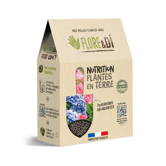 Engrais Nutrition Plantes en terre 500g FLORE&DI